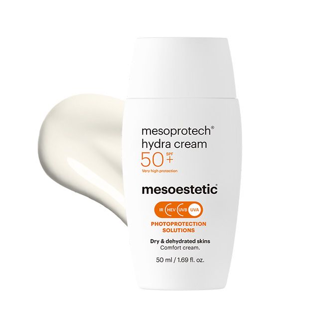 MESOPROTECH® HYDRA CREAM SPF 50+ protezione solare per pelli secche e disidratate