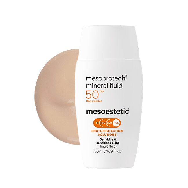 MESOPROTECH® MINERAL FLUID SPF50+ crema solare per pelli sensibili