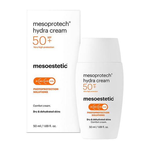 MESOPROTECH® HYDRA CREAM SPF 50+ protezione solare per pelli secche e disidratate